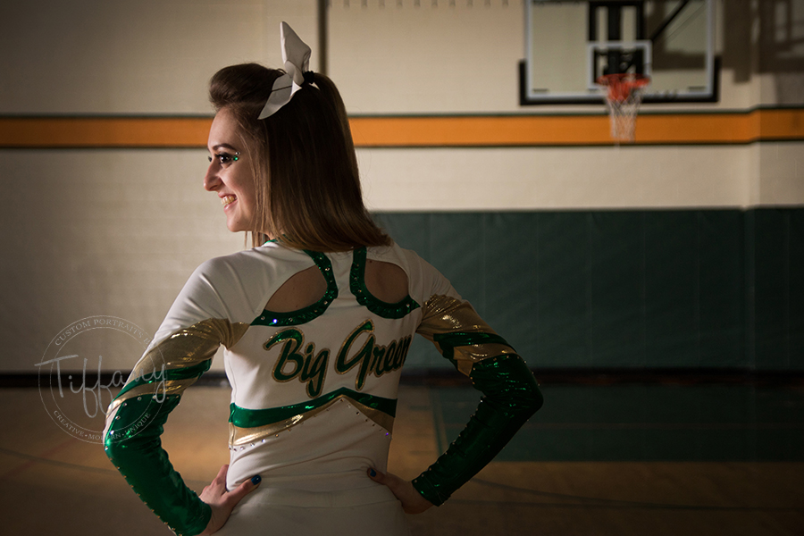 Cincinnati Ohio Photographer Photography Portraits Pictures Senior Athlete Cheerleading