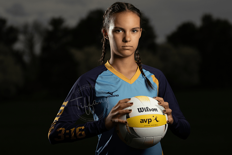 Cincinnati Ohio Photographer Photography Portraits Pictures Senior Athlete Volleyball