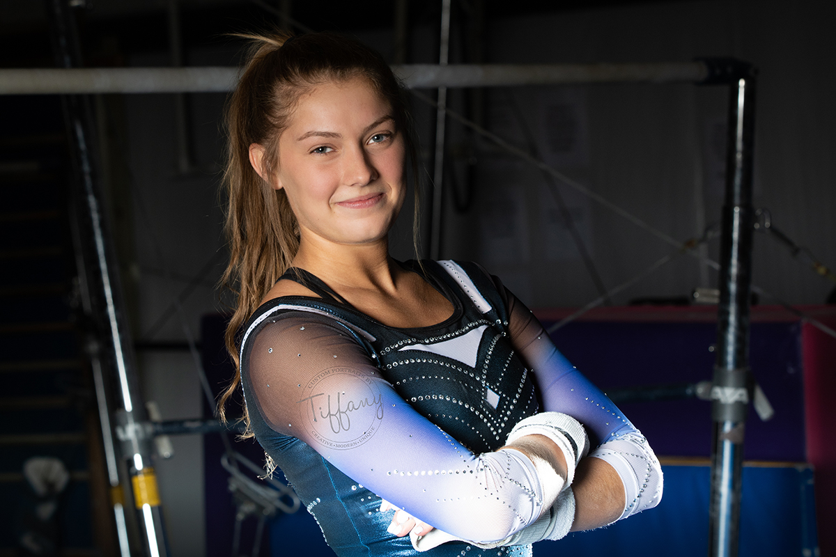 Cincinnati Ohio Photographer Photography Portraits Pictures Senior Athlete Gymnastics