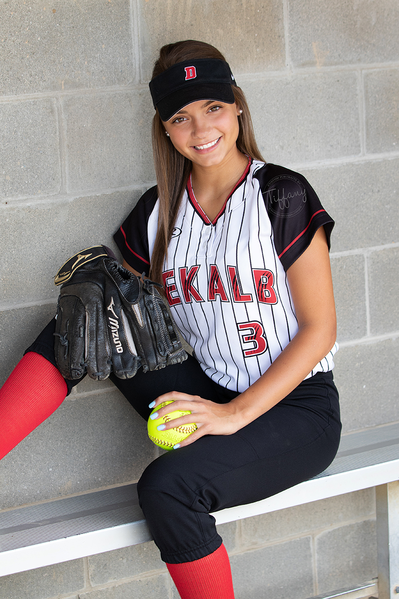 Cincinnati Ohio Photographer Photography Portraits Pictures Senior Athlete Softball