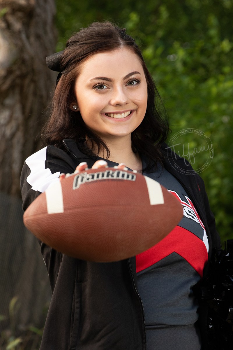 Cincinnati Ohio Photographer Photography Portraits Pictures Senior Athlete Cheerleading