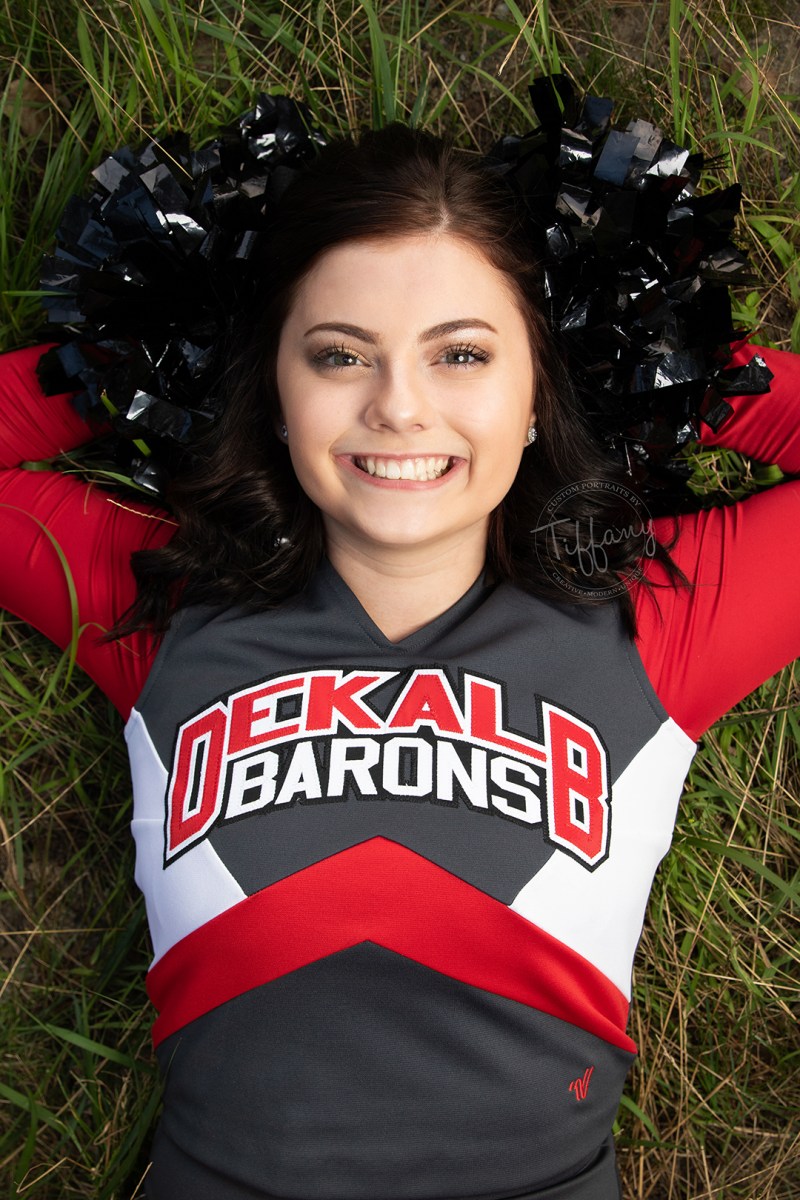 Cincinnati Ohio Photographer Photography Portraits Pictures Senior Athlete Cheerleading