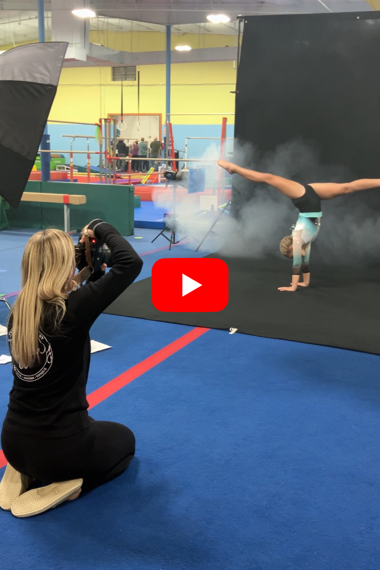 Behind the scenes - gymnastics